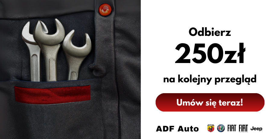 ADF Auto Umów się na serwis - odbierz voucher 250zł